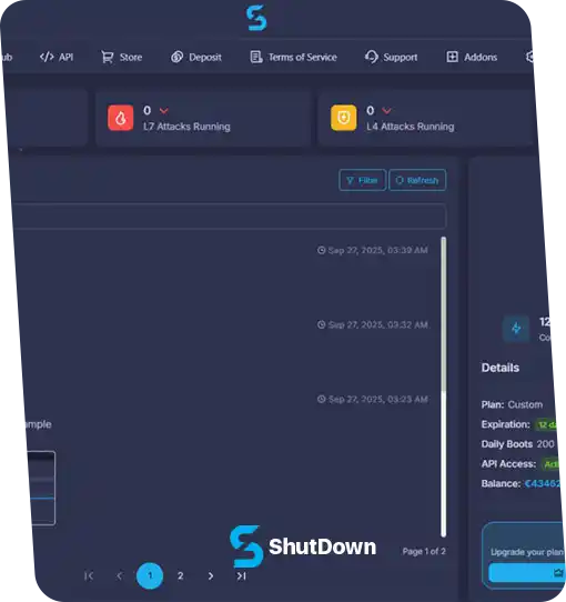 Best Free and Paid stresser 2026 Best ipstresser - SHUTDOWN